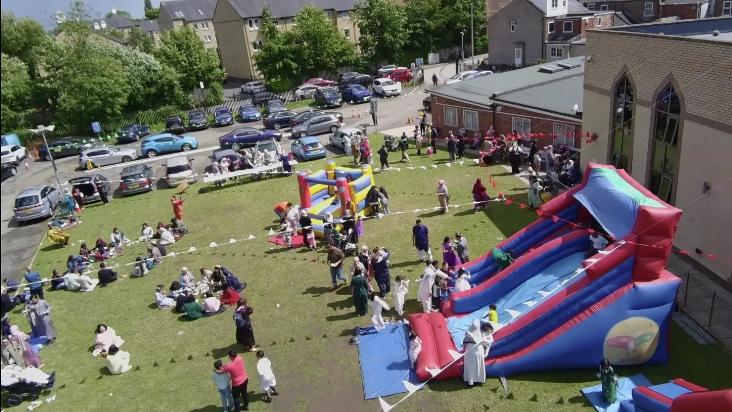 York Mosque community celebration
